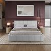 FDM Polsterbett FLORIDA Bettgestell 90x200, 120x200, 140x200, 160x200, 180x200cm (Polsterbett modern mit Bettkasten MADE IN EU - mit hochwertigem Velours Bezug, verfügbar 90x200 120x200 140x200 160x200 180x200cm, Bettrahmen, Bett, mit großen gepolstert... Bild 1