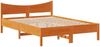 vidaXL Massivholzbett mit Schubladen Wachsbraun 120x190 cm Kiefer 3301925 Bild 5