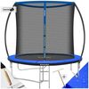 tectake Gartentrampolin Trampolin, Ø 244 cm, (Komplettset), Ø 244 cm, GS-zertifiziert Bild 5