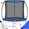 tectake Gartentrampolin Trampolin, Ø 244 cm, (Komplettset), Ø 244 cm, GS-zertifiziert Bild 4