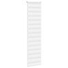 vidaXL Doppelrollo Weiß 60x230 cm Stoffbreite 55,9 cm Polyester 4014799 Bild 3