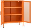 vidaXL Lagerschrank Orange 80 x 35 x 101,5 cm Stahl Bild 4