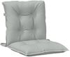 vidaXL Niedriglehner-Auflagen 6 Stk. Melange Hellgrau 100x50x7cm Stoff 4002381 Bild 5