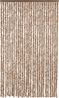 vidaXL Fliegenvorhang Beige und Dunkelbraun 118x220 cm Chenille 4004880 Bild 3