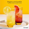 KONZEPT Cocktailglas Gläser Set 6/12 tlg, Wassergläser 300ml Longdrinkglas hoch transparent, 6-tlg, In Europa hergestellt, Multifunktional, Hohe Qualität und Langlebigkei Bild 3