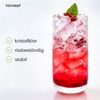 KONZEPT Cocktailglas Gläser Set 6/12 tlg, Wassergläser 300ml Longdrinkglas hoch transparent, 6-tlg, In Europa hergestellt, Multifunktional, Hohe Qualität und Langlebigkei Bild 4