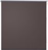 vidaXL Verdunklungsrollo Seitenzug Rollo Klemmrollo Klemmfix Kette, Kaffeebraun, 120 cm x 2,3 m Bild 2