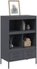 vidaXL Highboard Anthrazit 68x39x101,5 cm Stahl 843104 Bild 4