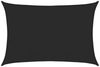 vidaXL Sonnensegel 160 g/m² Schwarz 5x6 m HDPE 311741 Bild 2