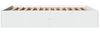 vidaXL Bettgestell Weiß 150x200 cm Holzwerkstoff 3281007 Bild 5