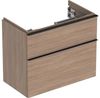 Unterschrank iCon 2 Schubladen 74x61 5 Eiche Bild 1