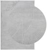 vidaXL Teppich IZA Kurzflor Skandinavischer Look Grau 120x170 cm 375452 Bild 3