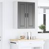vidaXL Wandschrank PORTO 2 pcs Schwarz 30 x 31 x 80 cm Holzwerkstoff 885358 Bild 4