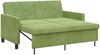 vidaXL Schlafsofa Hellgrün Stoff 42033355 Bild 2