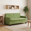 vidaXL Schlafsofa Hellgrün Stoff 42033355 Bild 4