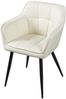 Esszimmerstuhl 2er Set Birmingham Beige [en. casa] Bild 5
