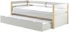 Kojenbett Karissa 211x98x77 Hochbett Massivholz+MDF Weiß/natur Bild 3