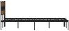 vidaXL Metallbett ohne Matratze Räuchereiche 160x200 cm 4017056 Bild 5