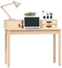 vidaXL Schreibtisch 110 x 50 x 93 cm Massivholz Kiefer 823529 Bild 4