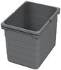 SO-TECH® Mülleimer eins2vier Abfallsammler Höhe: 250 mm, Volumen 15 Liter 306 x 230 mm dunkelgrau 5078 Bild 2