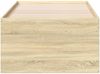 vidaXL Tagesbett mit Schubladen ohne Matratze Sonoma-Eiche 90x190 cm 3280253 Bild 5