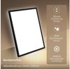 B.K.Licht - LED Deckenlampe mit indirektem Licht, Flach, Neutralweißes Licht, IP44, Panel, LED Lampe, Deckenleuchte, Badezimmer Lampe, Wohnzimmerlampe, Küchenlampe, 42 x 42 x 3 cm, Schwarz Bild 4