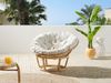Gartenstuhlkissen SALVO ORVIETO 127 x 127 cm Hellbeige Bild 3