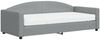 vidaXL Tagesbett mit Matratze Hellgrau 90x200 cm Stoff 3197170 Bild 2
