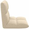 vidaXL Verstellbarer Fußsessel Creme Stoff 42028147 Bild 5