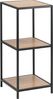 Standregal 'Seaford', Wildeiche / Metall schwarz, 37 x 82,5 x 35 cm Bild 2