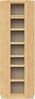 OTTO home Bibliothek Soeren - 7-tlg. Set: mit 1 Regal B 80 cm, 1 Regal B 40 cm, 1 Eckregal, Set 7-tlg, Inkl. 1 Vitrine,2 gerundeten Abschlussregalen und 1 Holzleiter,H220 cm Bild 4