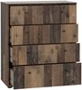Kommode >TEMPRA2< 4 Schubladen, in Old – Wood Vintage - 73,7x85,5x34,8cm (BxHxT) Bild 4