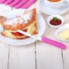Frühstücksmesser / Brötchenmesser 6 Stück, pink Bild 4