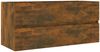 vidaXL Waschbeckenschrank Räuchereiche 100x38,5x45 cm Holzwerkstoff 815657 Bild 2