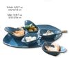 Mirabeau Geschirr-Set Servierschälchen 6er Set Biarré blau, Steinzeug Bild 3