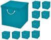 StickandShine Faltbox 10 Stück 30 x 30 x 30 cm Aufbewahrungsbox Stoffboxen Faltbox Bild 3