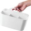 tragbarer Organizer Aufbewahrungsbox Bastel + Näh Material mDesign weiß Bild 2