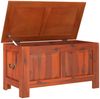 vidaXL Truhe mit Deckel Braun Massivholz Akazie 364915 Bild 4