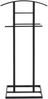 Herrendiener >23592< in schwarz, Metall - 45x101x26cm (BxHxT) Bild 3