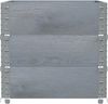 vidaXL Pflanzkasten Grau 80x60 cm Massivholz Kiefer 3295421 Bild 4