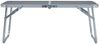vidaXL Klappbarer Campingtisch Grau Aluminium 60 x 40 cm 48187 Bild 2