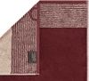 CAWÖ Gästetuch - Luxury Home, C Two-Tone, Walkfrottier Bordeaux 30x50cm Bild 3