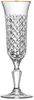 Sektglas Kristall Karo Gold clear (22 cm) Bild 1