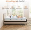 Kaltschaummatratze ergonomische Matratze 7-Zonen 16cm hoch, 20cm hoch, 25cm hoch, Vesgantti, mit Abnehmbarer Bezug, Härtegrad H2 & H3, verschiedene Größen Bild 2