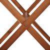 vidaXL 3-tlg. Garten-Essgruppe mit Kissen Schwarz 3094302 Bild 5