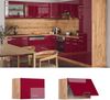 Vicco Küchenschrank Küchenzeile R-Line, Bordeaux Hochglanz, Hängeschrank 60 cm (flach) Bild 2