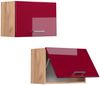 Vicco Küchenschrank Küchenzeile R-Line, Bordeaux Hochglanz, Hängeschrank 60 cm (flach) Bild 5