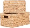House Nordic Körbe, Wasserhyazinthe, natur, 2er-Set Bild 2