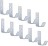 SO-TECH® Kleiderhaken Loxten 60 x 20 x 45 mm oder 142 x 20 x 45 mm Edelstahl, (10-St), verschiedene Farben Garderobenhaken Wandhaken bunt Bild 4