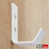 SO-TECH® Kleiderhaken Loxten 60 x 20 x 45 mm oder 142 x 20 x 45 mm Edelstahl, (10-St), verschiedene Farben Garderobenhaken Wandhaken bunt Bild 2